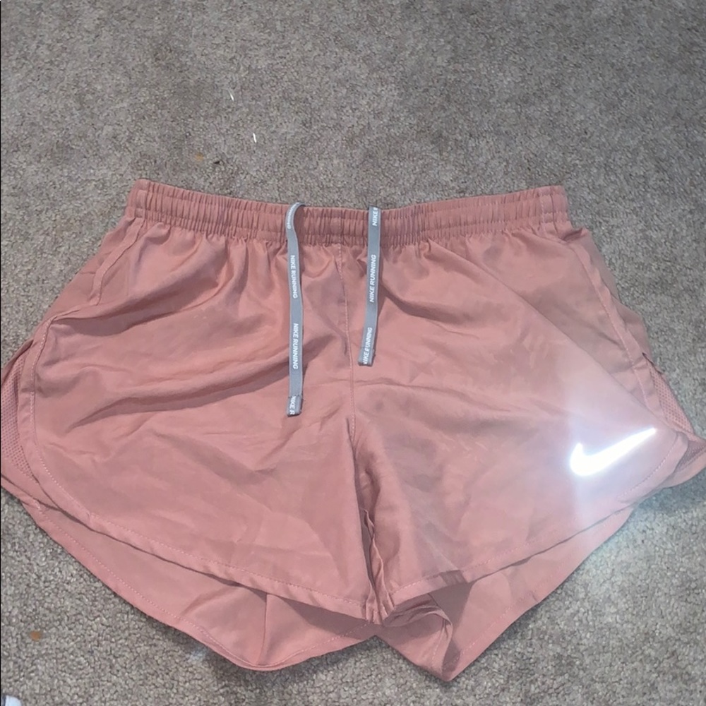 nike dri-fit shorts XS coral/pink